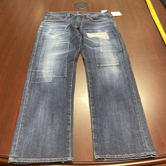 Big Star Vintage Jeans Union Straight Leg Distressed Inseam 31" Length 41" - Picture 7 of 7